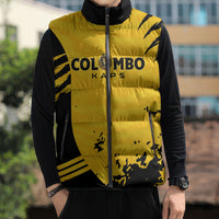 Custom Colombo Cricket Kaps Sleeveless Puffer Jacket Go Champions