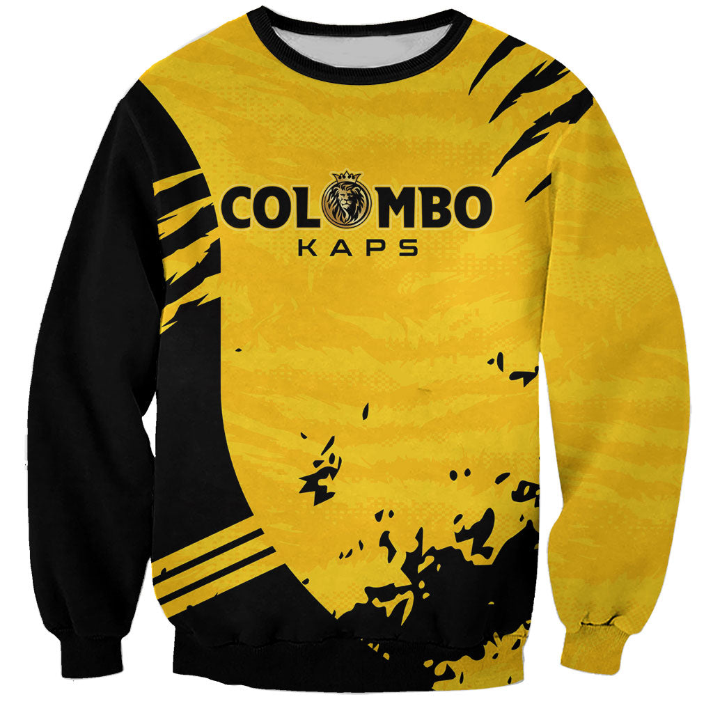 Custom Colombo Cricket Kaps Sweatshirt Go Champions