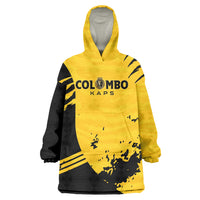 Custom Colombo Cricket Kaps Wearable Blanket Hoodie Go Champions