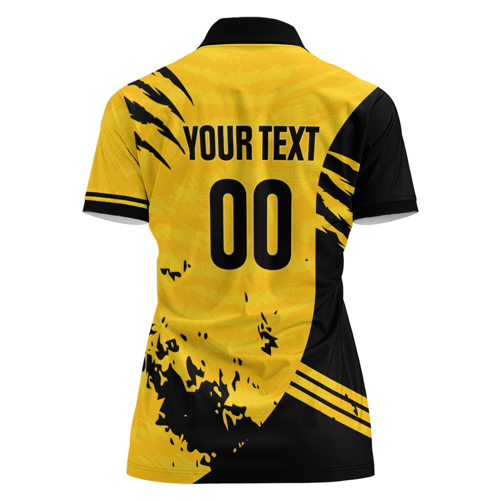 Custom Colombo Cricket Kaps Women Polo Shirt Go Champions