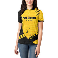 Custom Colombo Cricket Kaps Women Polo Shirt Go Champions