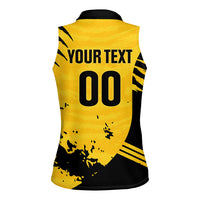 Custom Colombo Cricket Kaps Women Sleeveless Polo Shirt Go Champions