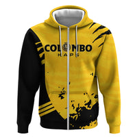 Custom Colombo Cricket Kaps Zip Hoodie Go Champions