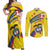 Colombia 2024 Football Champions Couples Matching Off Shoulder Maxi Dress and Long Sleeve Button Shirt Todos Somos Colombia - Wonder Print Shop