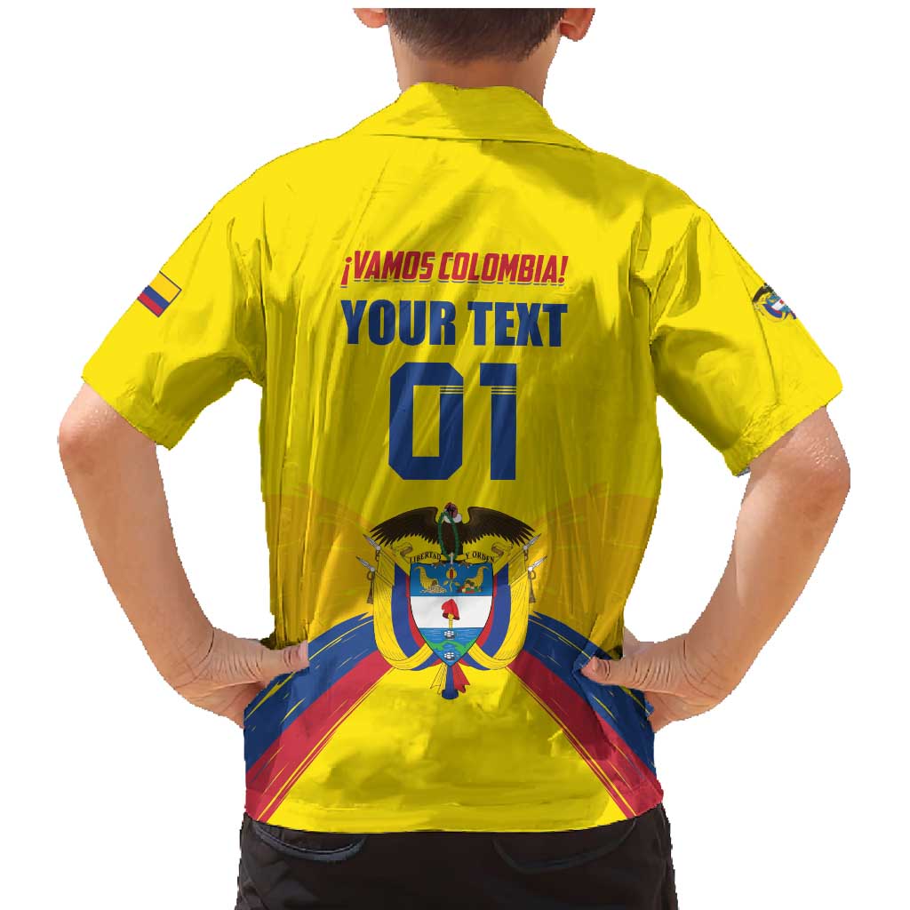 Colombia 2024 Football Champions Family Matching Mermaid Dress and Hawaiian Shirt Todos Somos Colombia - Wonder Print Shop