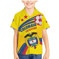 Colombia 2024 Football Champions Family Matching Mermaid Dress and Hawaiian Shirt Todos Somos Colombia - Wonder Print Shop