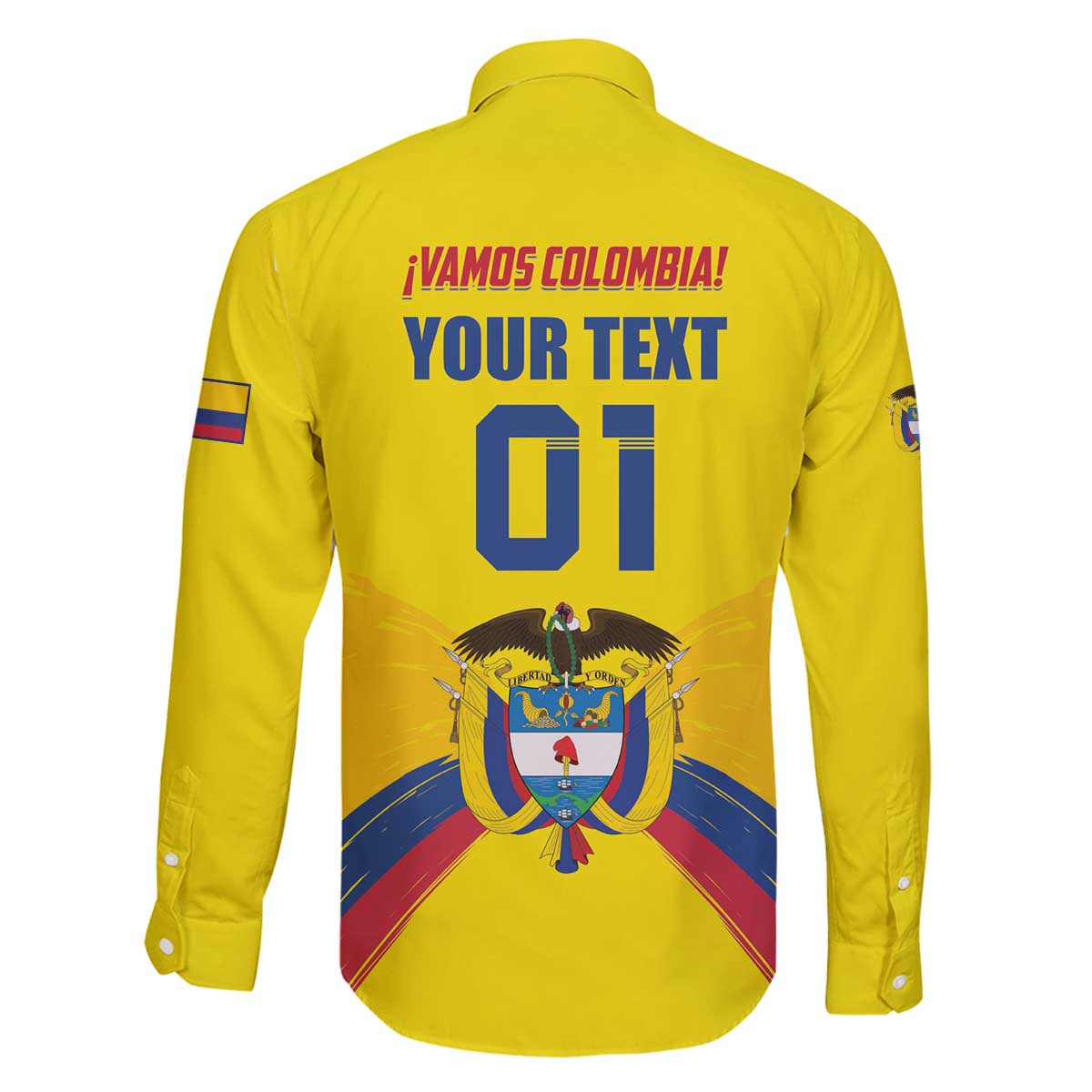 Colombia 2024 Football Champions Family Matching Off The Shoulder Long Sleeve Dress and Hawaiian Shirt Todos Somos Colombia - Wonder Print Shop