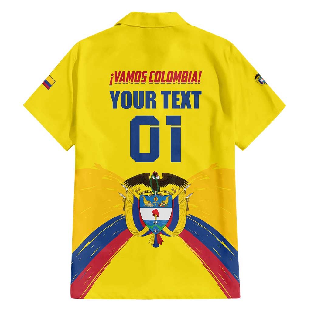 Colombia 2024 Football Champions Family Matching Short Sleeve Bodycon Dress and Hawaiian Shirt Todos Somos Colombia - Wonder Print Shop