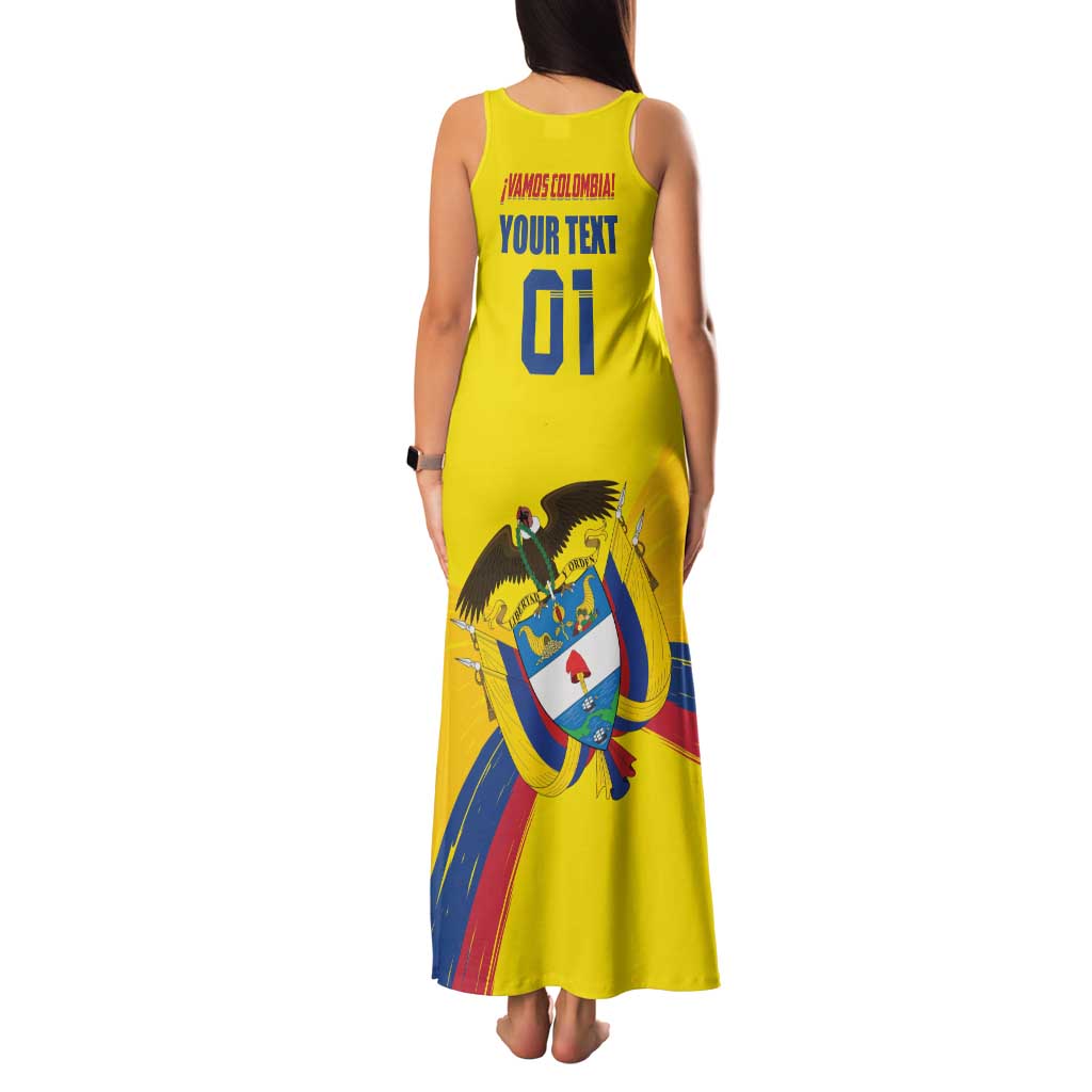 Colombia 2024 Football Champions Family Matching Tank Maxi Dress and Hawaiian Shirt Todos Somos Colombia - Wonder Print Shop