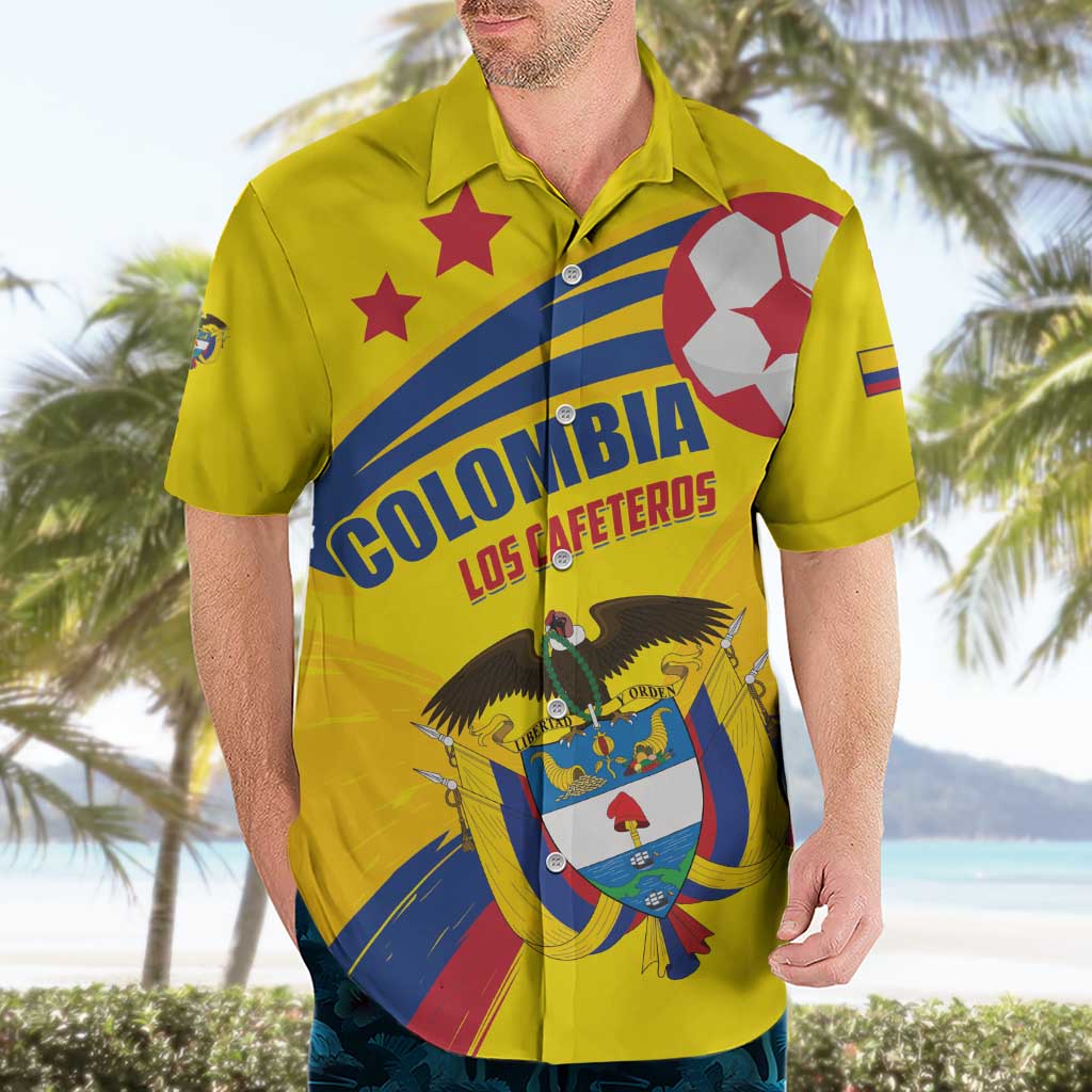 Colombia 2024 Football Champions Hawaiian Shirt Todos Somos Colombia - Wonder Print Shop