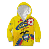 Colombia 2024 Football Champions Kid Hoodie Todos Somos Colombia - Wonder Print Shop
