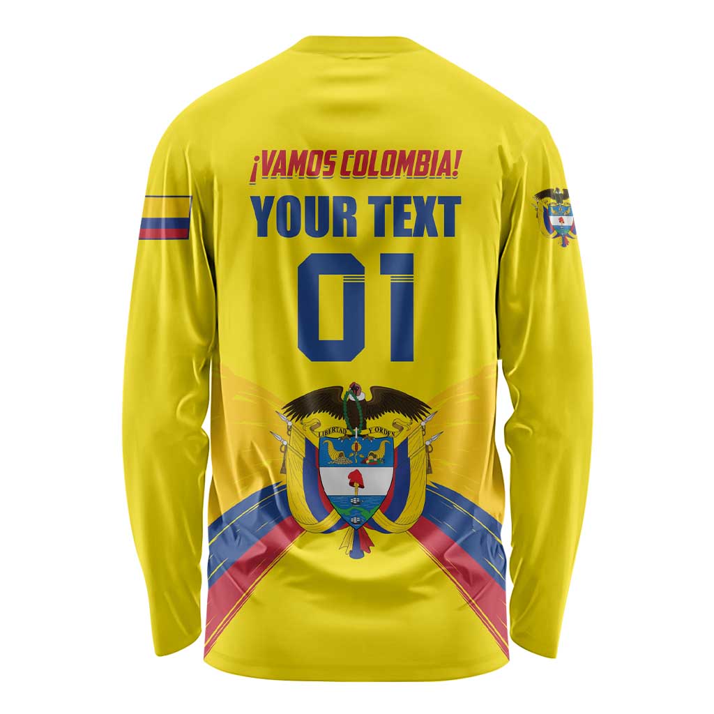 Colombia 2024 Football Champions Long Sleeve Shirt Todos Somos Colombia - Wonder Print Shop