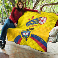 Colombia 2024 Football Champions Quilt Todos Somos Colombia - Wonder Print Shop