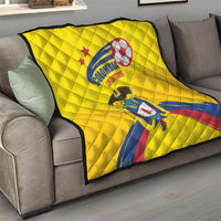 Colombia 2024 Football Champions Quilt Todos Somos Colombia - Wonder Print Shop