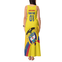Colombia 2024 Football Champions Tank Maxi Dress Todos Somos Colombia - Wonder Print Shop