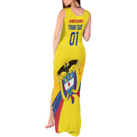 Colombia 2024 Football Champions Tank Maxi Dress Todos Somos Colombia - Wonder Print Shop