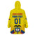 Colombia 2024 Football Champions Wearable Blanket Hoodie Todos Somos Colombia - Wonder Print Shop