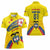 Colombia 2024 Football Champions Women Polo Shirt Todos Somos Colombia - Wonder Print Shop