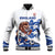England 2024 Football Baseball Jacket Three Lions Go Champions - Wonder Print Shop