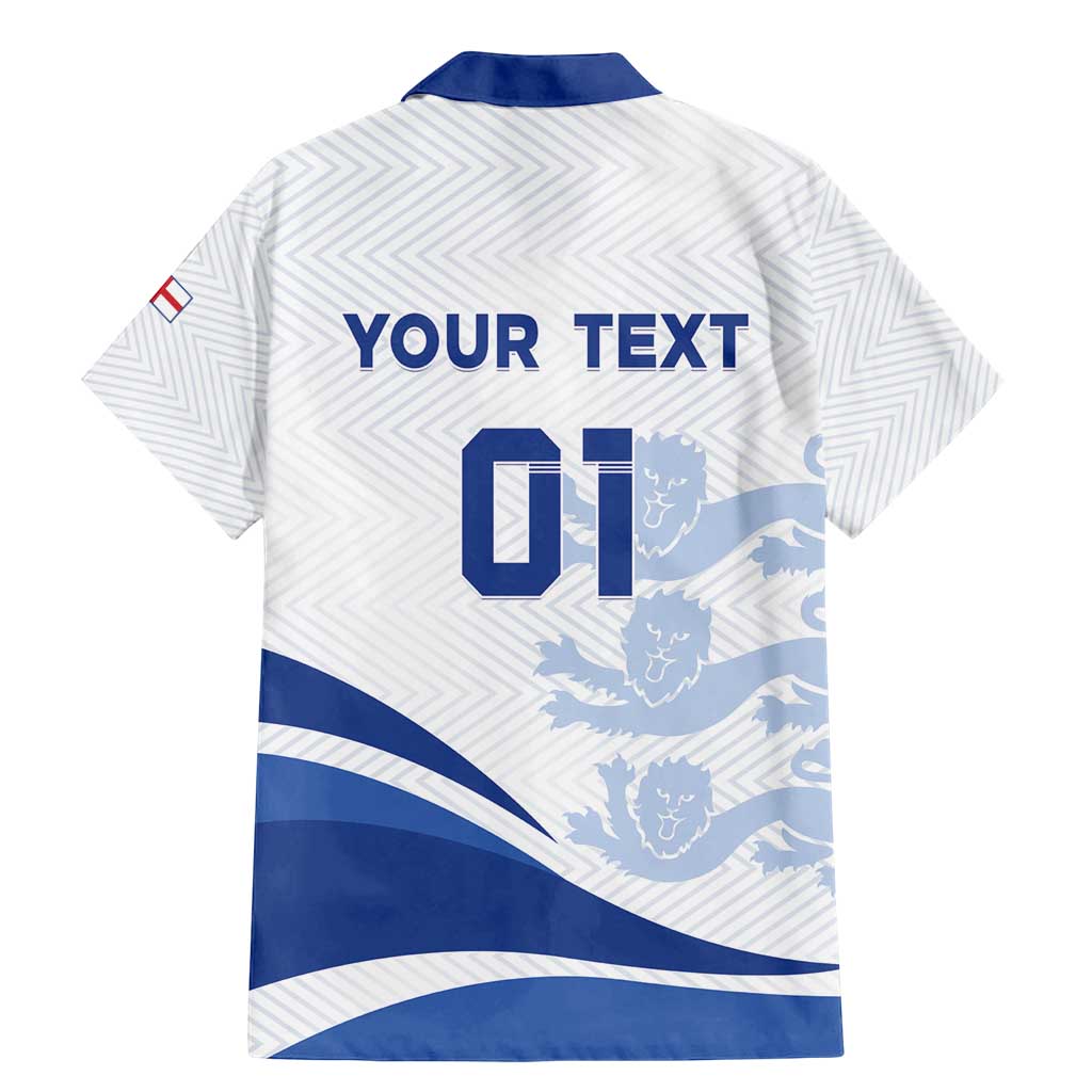 England 2024 Football Family Matching Mermaid Dress and Hawaiian Shirt Three Lions Go Champions - Wonder Print Shop