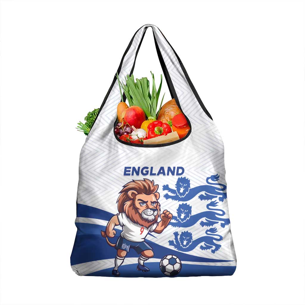 England 2024 Football Grocery Bag Three Lions Go Champions