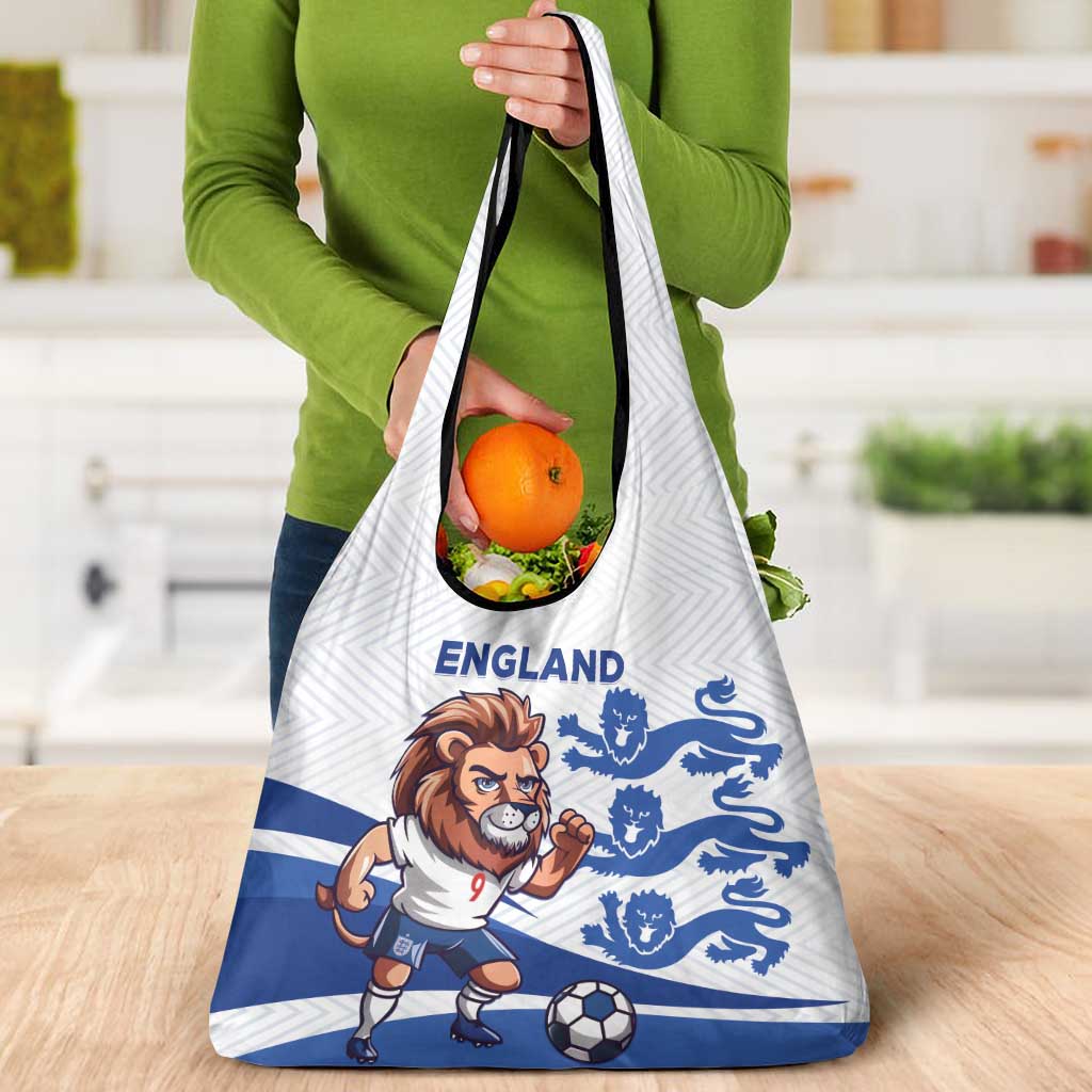 England 2024 Football Grocery Bag Three Lions Go Champions