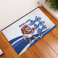 England 2024 Football Rubber Doormat Three Lions Go Champions - Wonder Print Shop