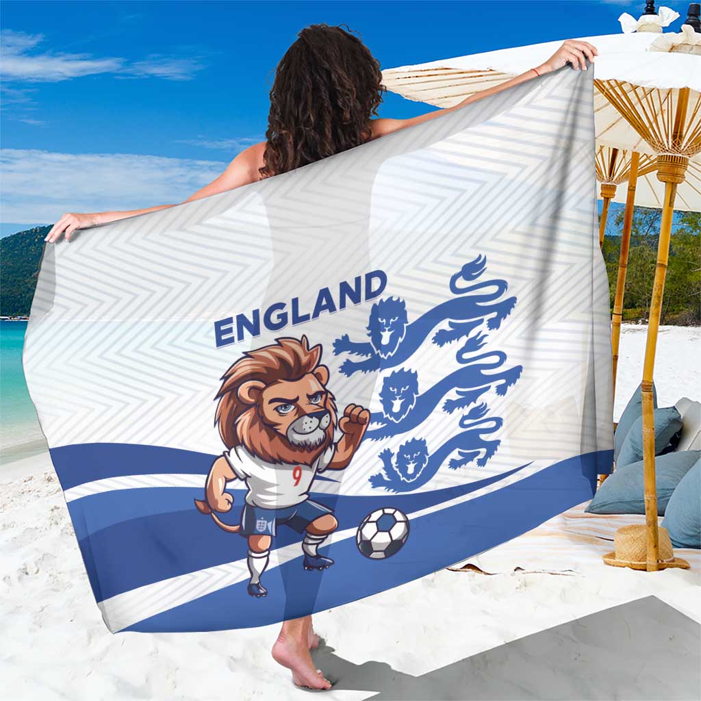 England 2024 Football Sarong Three Lions Go Champions - Wonder Print Shop