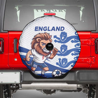 England 2024 Football Spare Tire Cover Three Lions Go Champions - Wonder Print Shop
