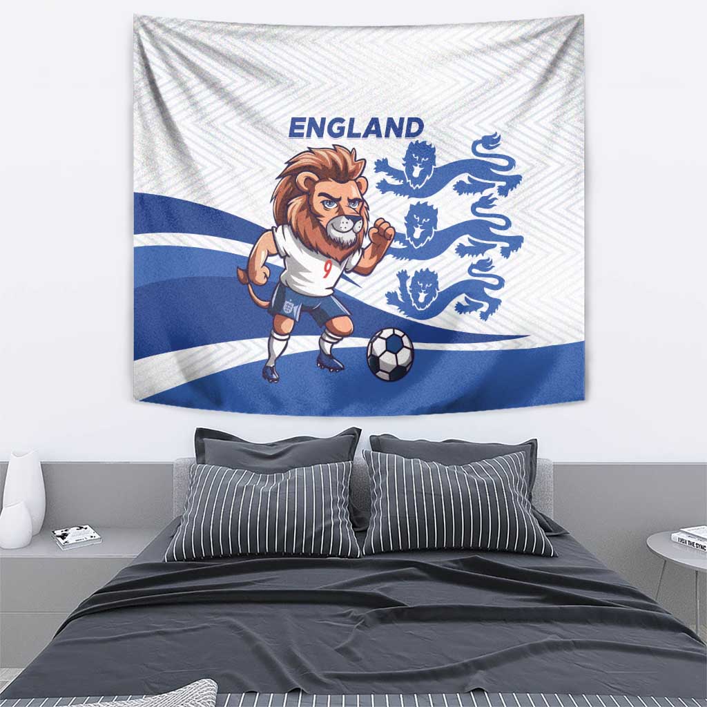 England 2024 Football Tapestry Three Lions Go Champions - Wonder Print Shop