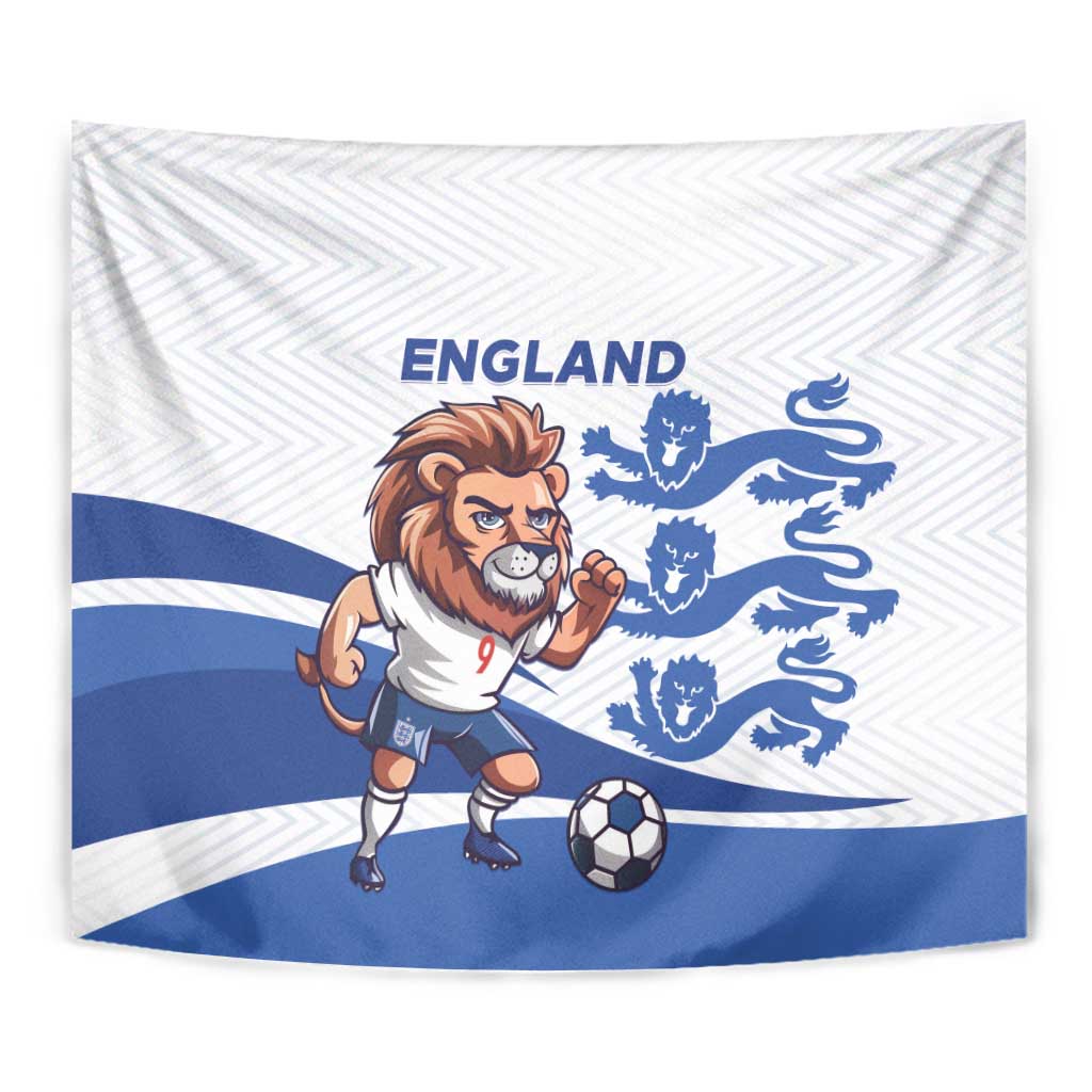 England 2024 Football Tapestry Three Lions Go Champions - Wonder Print Shop