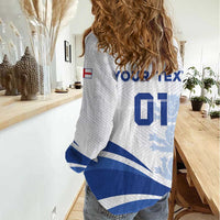 England 2024 Football Women Casual Shirt Three Lions Go Champions - Wonder Print Shop