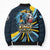 Custom Saint Lucia Cricket Bomber Puffer Jacket Go Champion St Lucia Lion Kings - Wonder Print Shop