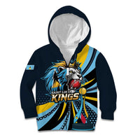 Custom Saint Lucia Cricket Kid Hoodie Go Champion St Lucia Lion Kings - Wonder Print Shop