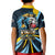 Custom Saint Lucia Cricket Kid Polo Shirt Go Champion St Lucia Lion Kings - Wonder Print Shop