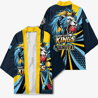 Custom Saint Lucia Cricket Kimono Go Champion St Lucia Lion Kings - Wonder Print Shop