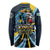 Custom Saint Lucia Cricket Long Sleeve Shirt Go Champion St Lucia Lion Kings - Wonder Print Shop