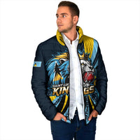 Custom Saint Lucia Cricket Padded Jacket Go Champion St Lucia Lion Kings - Wonder Print Shop