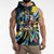 Custom Saint Lucia Cricket Sleeveless Hoodie Go Champion St Lucia Lion Kings - Wonder Print Shop