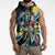 Custom Saint Lucia Cricket Sleeveless Zip Hoodie Go Champion St Lucia Lion Kings - Wonder Print Shop