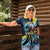 Custom Saint Lucia Cricket Women Polo Shirt Go Champion St Lucia Lion Kings - Wonder Print Shop
