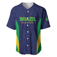 Custom Brazil Football Baseball Jersey Canary Squad Go Champions - Wonder Print Shop