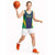 Custom Brazil Football Basketball Jersey Canary Squad Go Champions - Wonder Print Shop