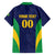 Custom Brazil Football Hawaiian Shirt Canary Squad Go Champions - Wonder Print Shop