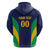 Custom Brazil Football Hoodie Canary Squad Go Champions - Wonder Print Shop