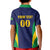 Custom Brazil Football Kid Polo Shirt Canary Squad Go Champions - Wonder Print Shop