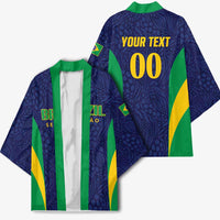 Custom Brazil Football Kimono Canary Squad Go Champions - Wonder Print Shop