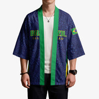 Custom Brazil Football Kimono Canary Squad Go Champions - Wonder Print Shop