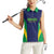 Custom Brazil Football Women Sleeveless Polo Shirt Canary Squad Go Champions - Wonder Print Shop