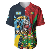 Custom Cricket Match 2025 Baseball Jersey Amazon Warriors Guyana Vs Kings St Lucia - Wonder Print Shop